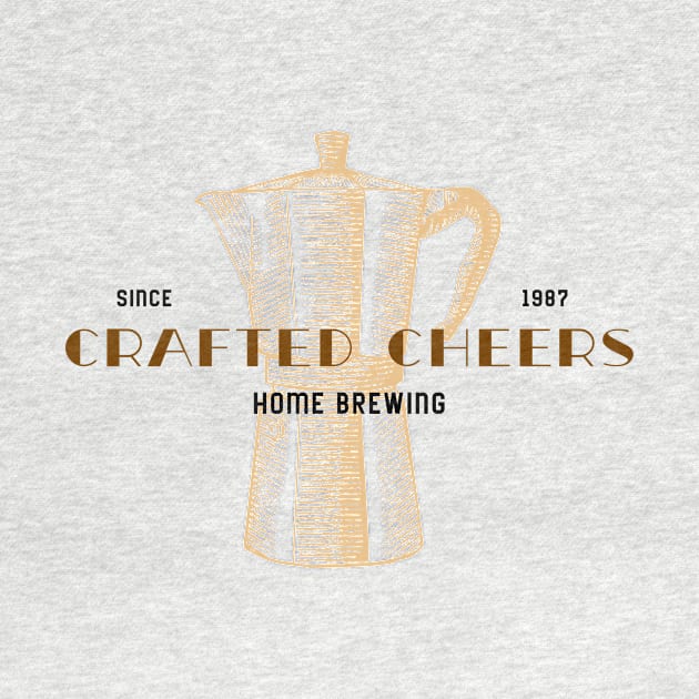 Crafted Cheers Home Brewing by VOIX Designs